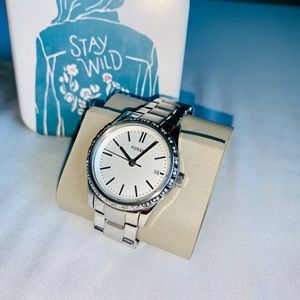 Fossil Adalyn Three-Hand Stainless Steel Watch